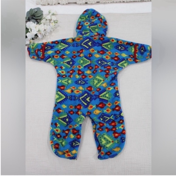 Vintage Patagonia Fleece Bunting (infant size Large) - Picture 3 of 8